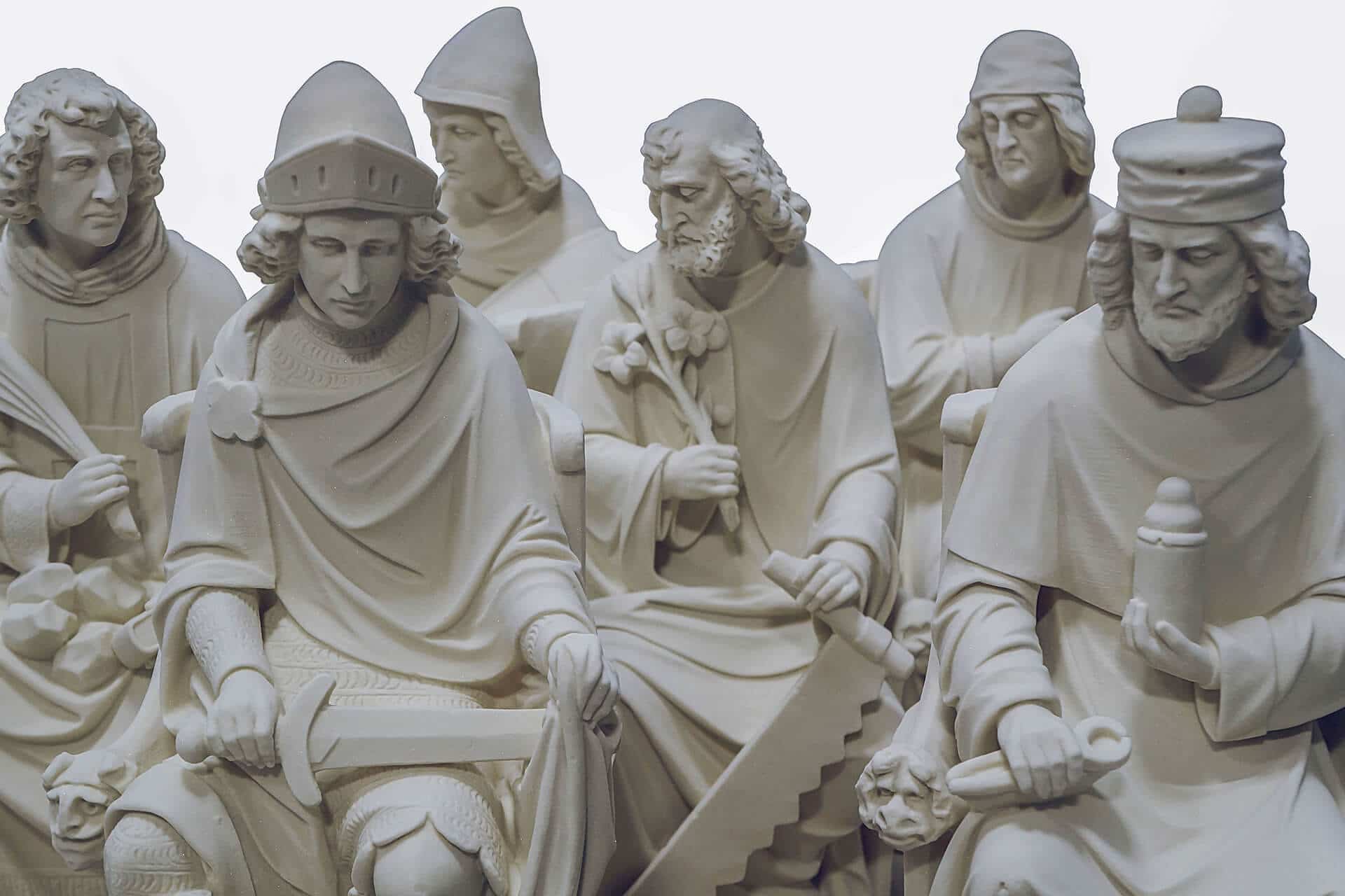 voxeljet的3D打印复制品。