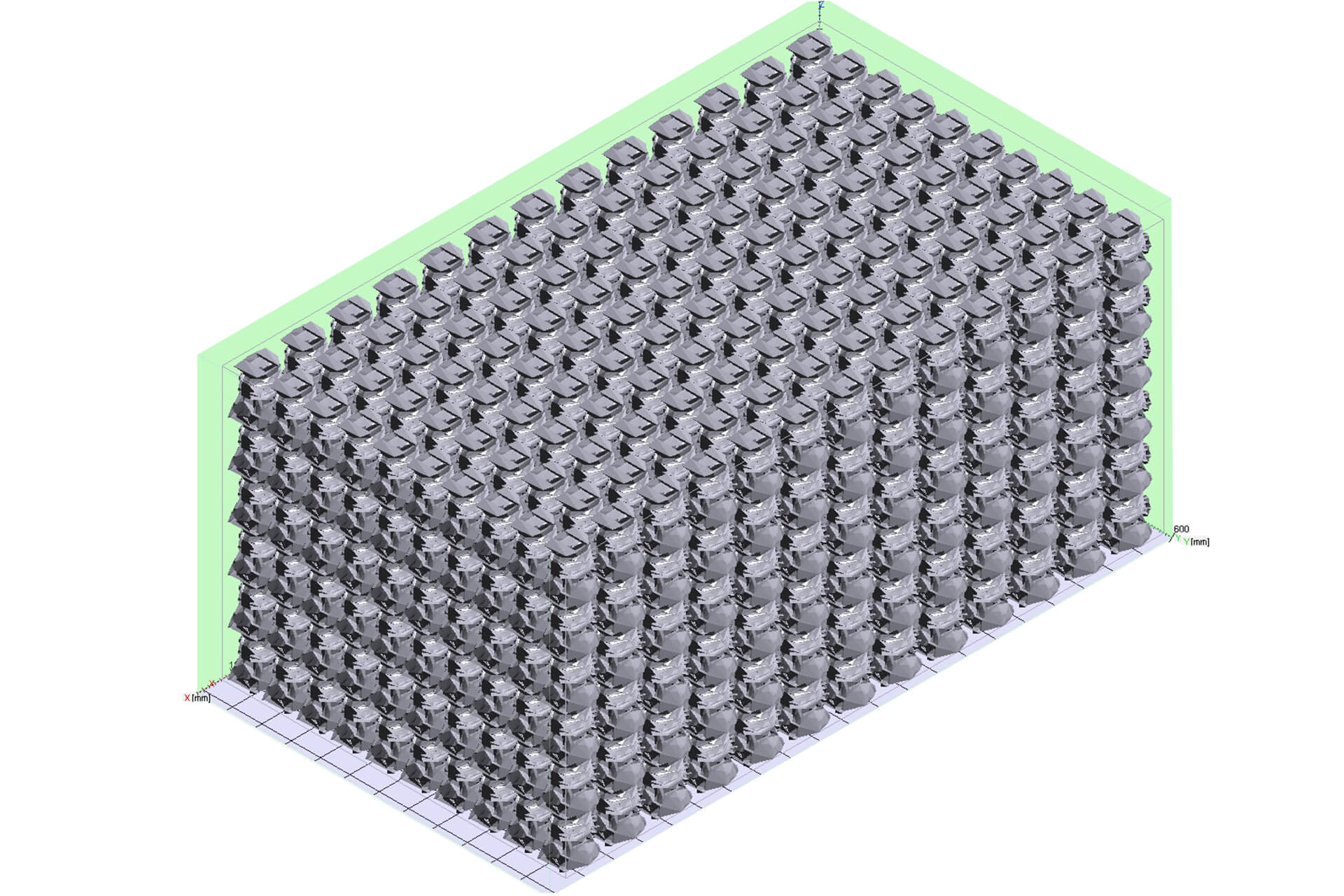 voxeljet公司VX1000的780型二冲程发动机的布置。